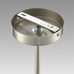 8262/6C CLASSI LN26 061 металл/текстиль, никель/серый Люстра потолочная E14 6*40W 220V LATTI