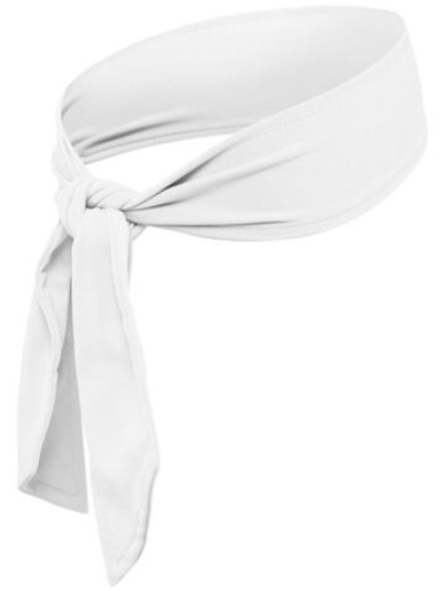Теннисная бандана Babolat Tie Headband - white/white