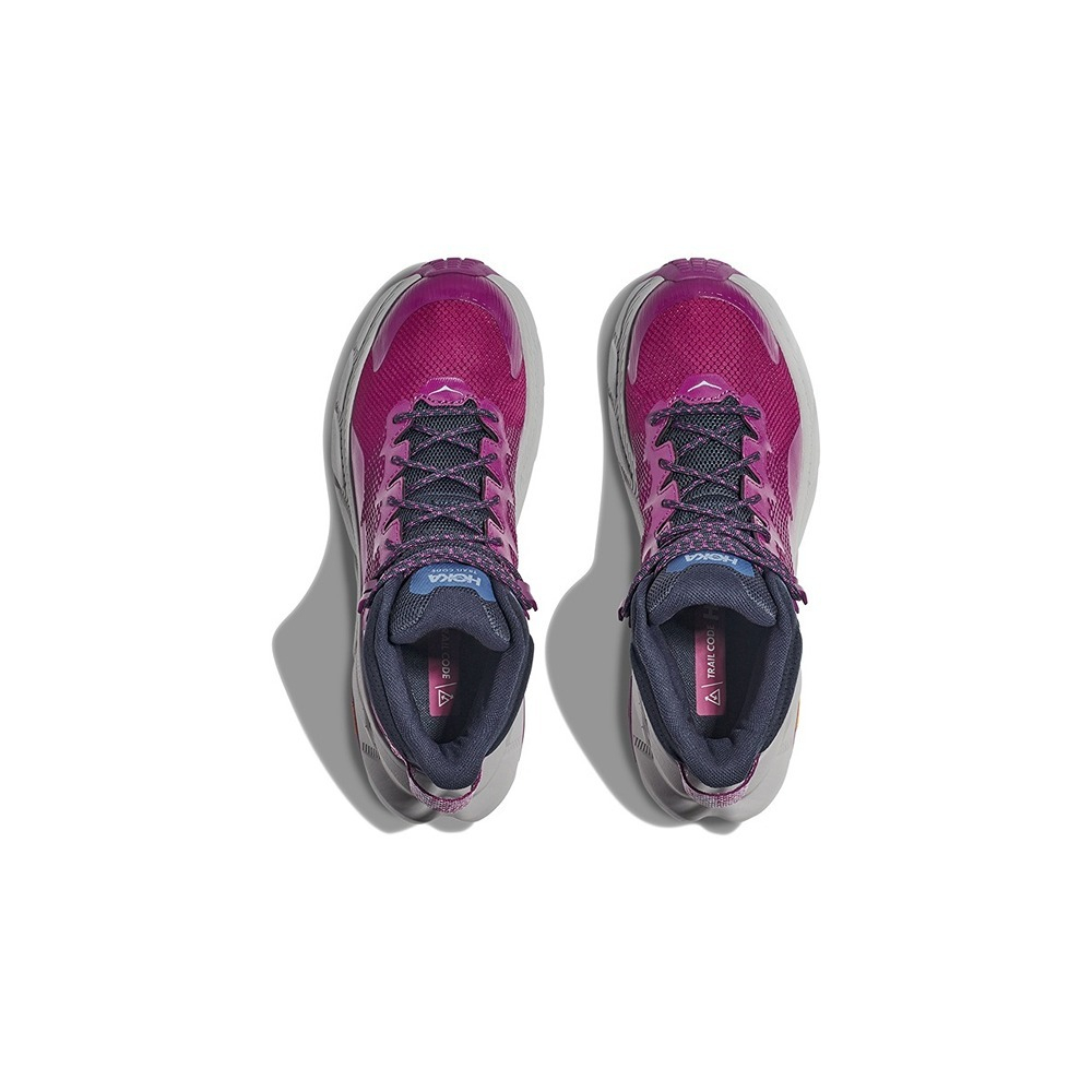 Кроссовки женские HOKA W TRAIL CODE GTX Beautyberry / Harbor Mist