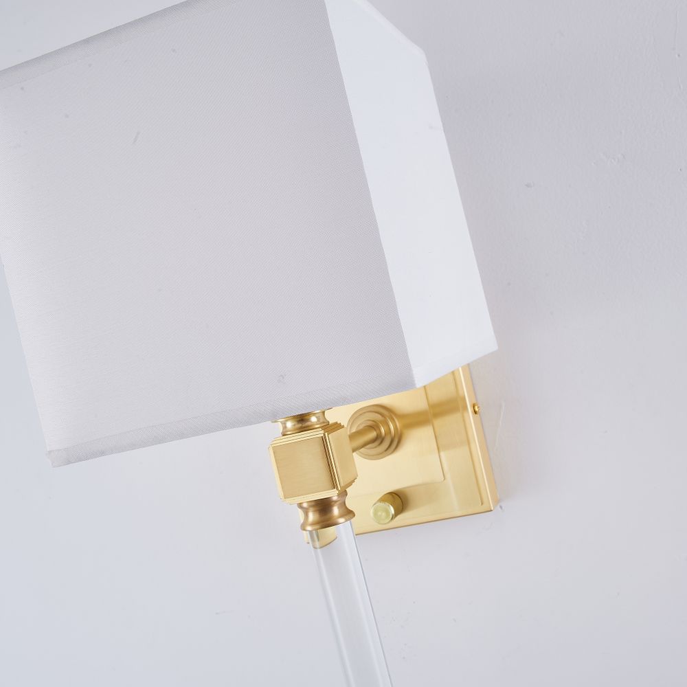 Бра Regina Andrew Crystal Sconce Brass By Imperiumloft