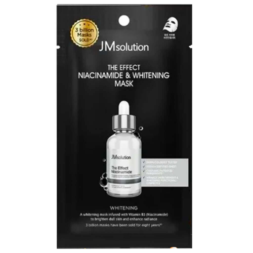 Тканевая маска с ниацинамидом JMsolution The Effect Niacinamide & Whitening Mask