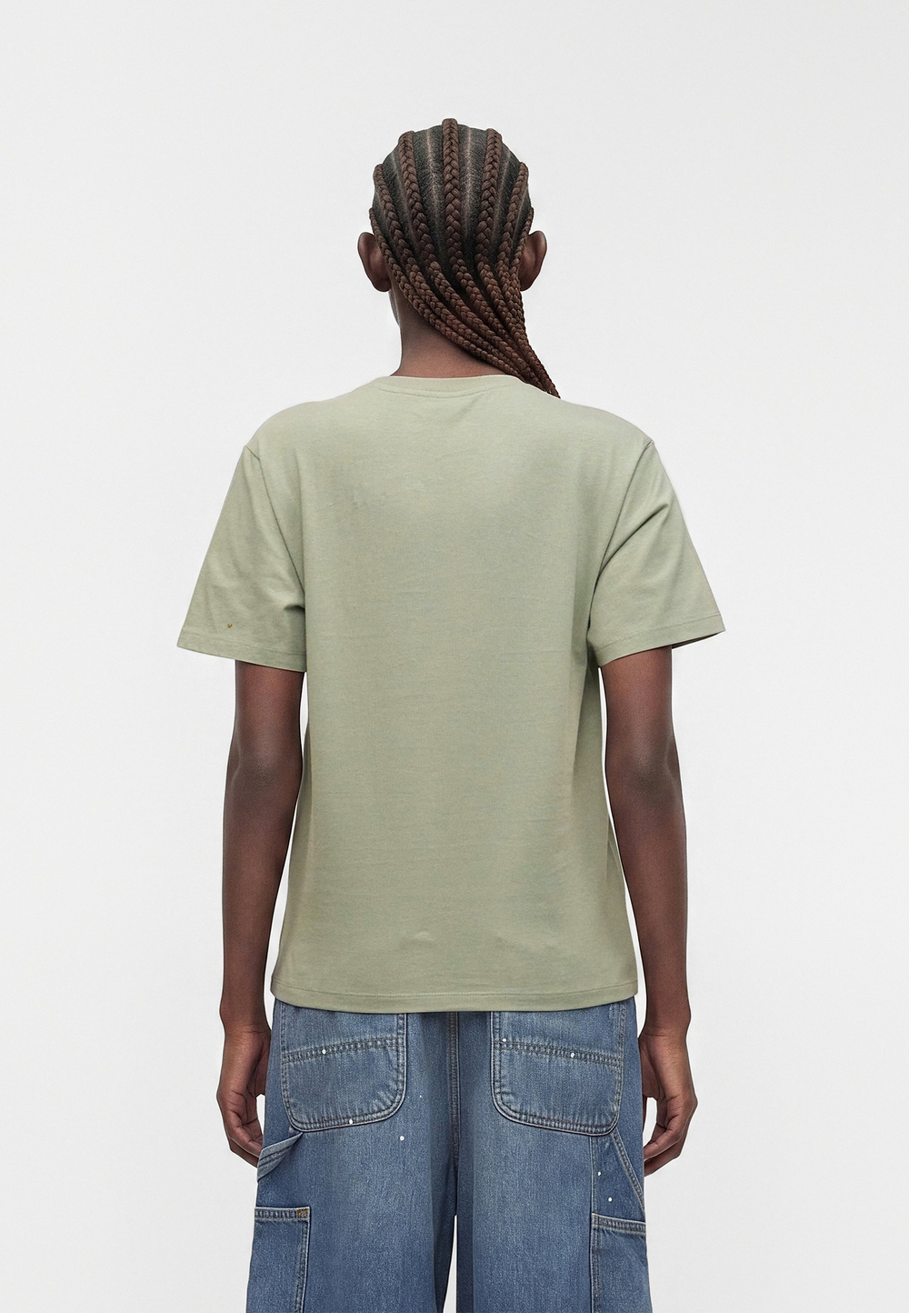 Carhartt WIP Базовая футболка - Зелёный