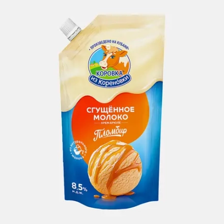 Молоко сгущенное Коровка Из Кореновки пломбир крем-брюле 8.5% 270г