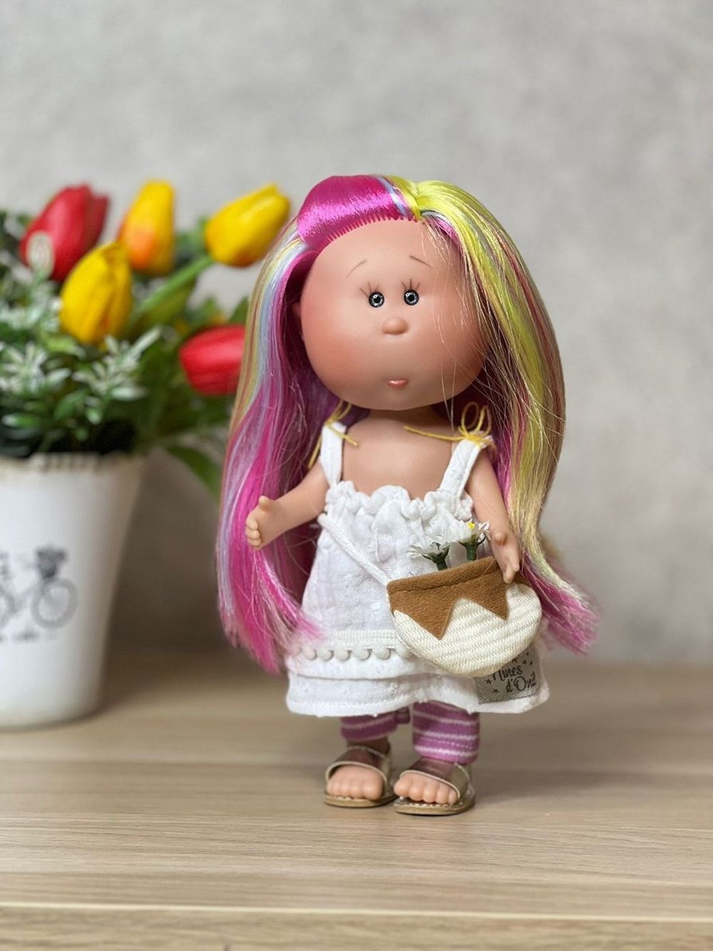 Кукла Nines виниловая 23см Little Mia в пакете (3104A3)