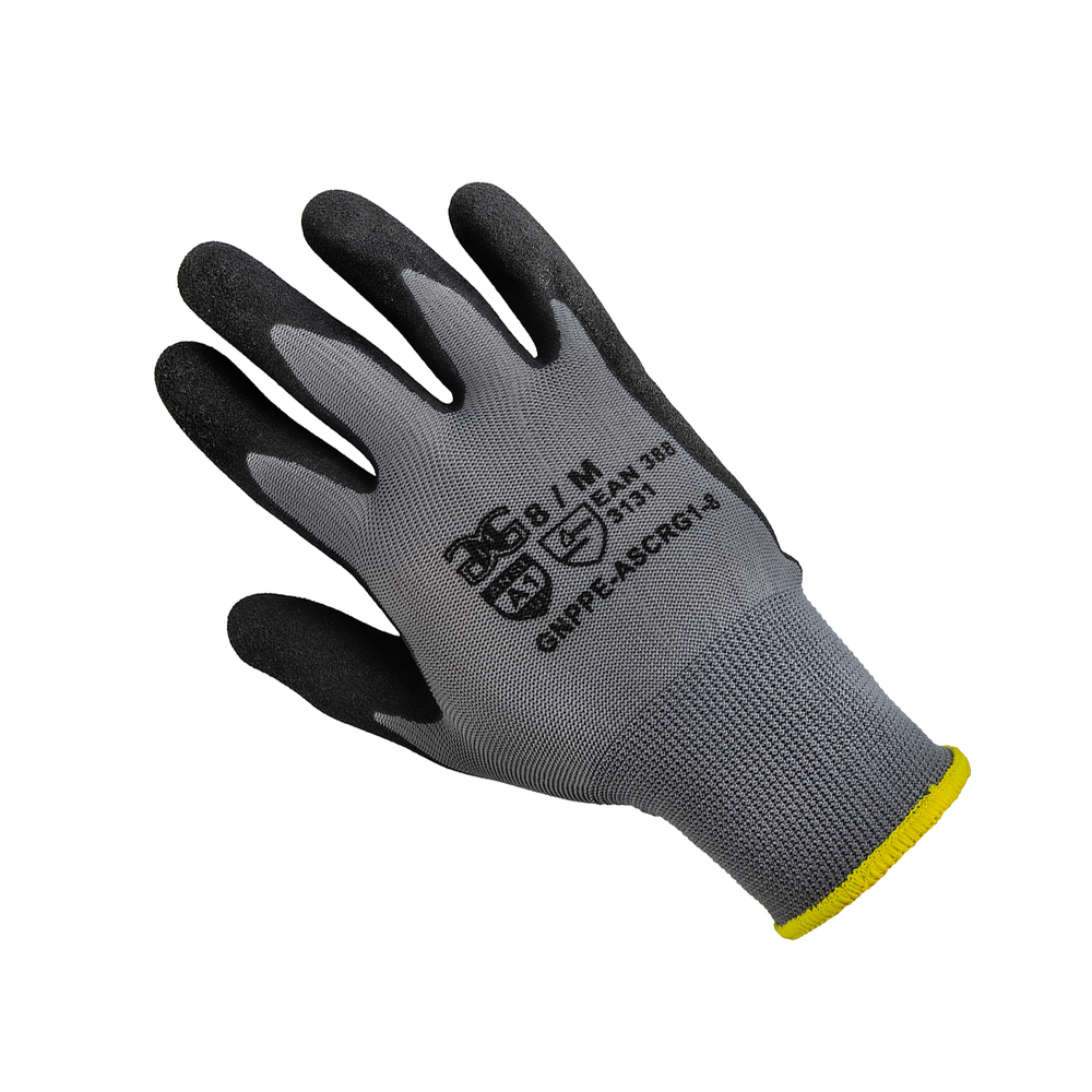 GNG Перчатки антискользящие с защитой от порезов 1 класс, р-р 8/M GNPPE-ASCRG1-8