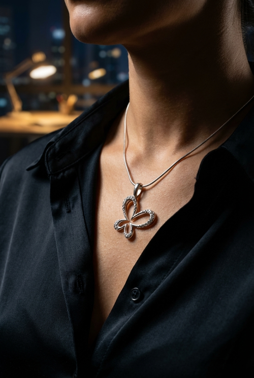 "Титания" подвеска из коллекции "Парк Бабочек"