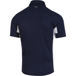 Мужское теннисное поло Fila Polo Toby M - peacoat/white alyssum