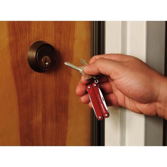 Мини-мультитул Leatherman Squirt ES4 Red (831237)