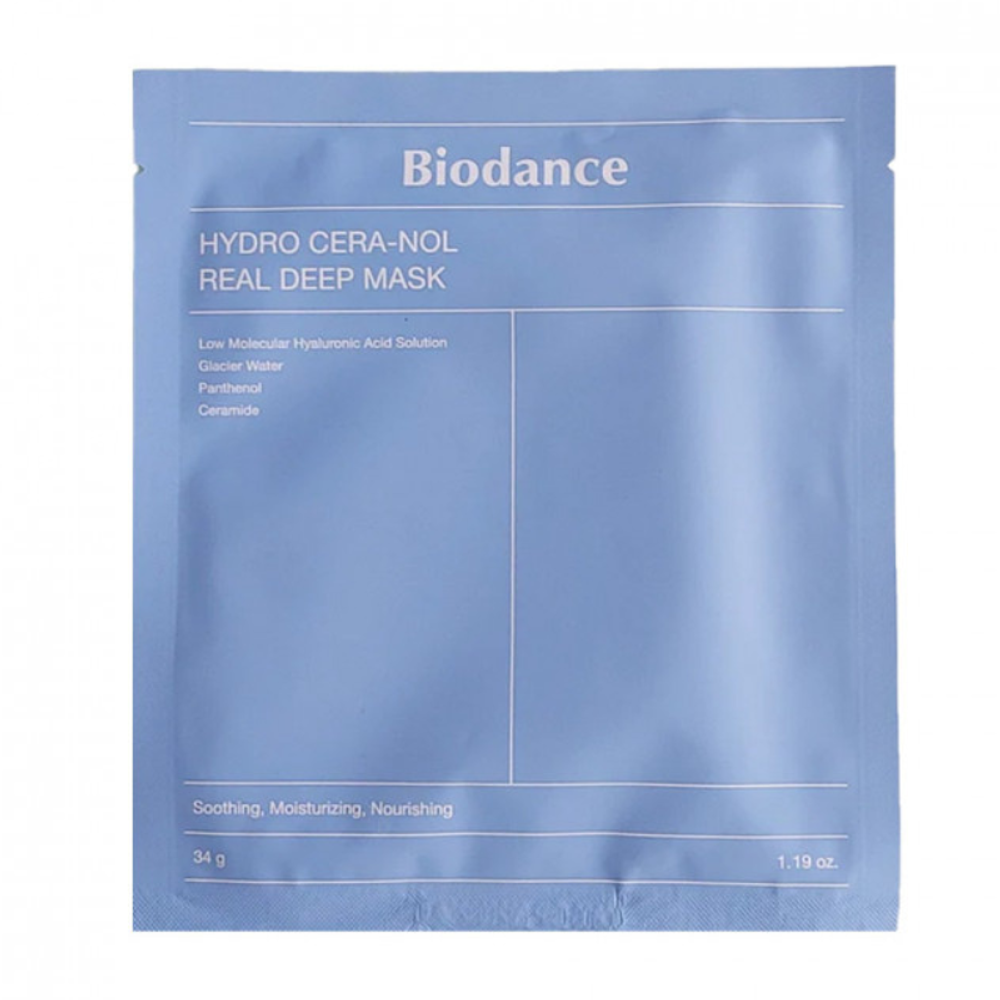 Biodance Hydro cera-nol real deep mask 1шт