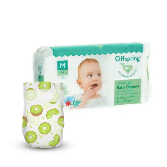 Подгузники Offspring M 6-10 кг, 42 шт