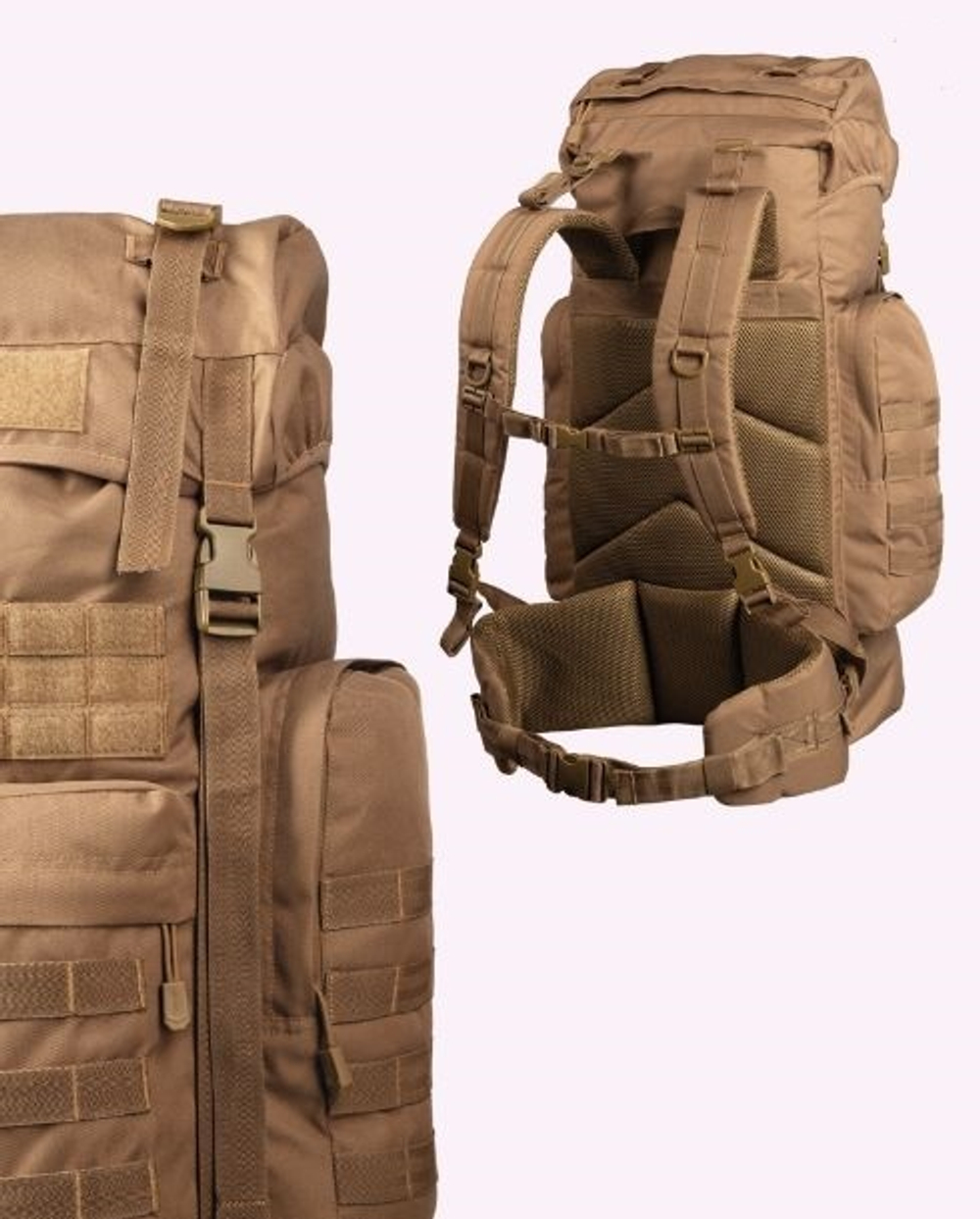 Рюкзак BW GEN.II Mil-Tec Dark Coyote 65л