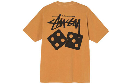 Футболки Stussy Dice Pigment Dyed Tee Logo T, 1904721