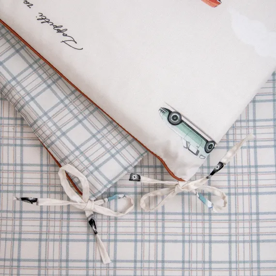 Комплект постельного белья Lollycottons Маленький гонщик 1, 6 предметов