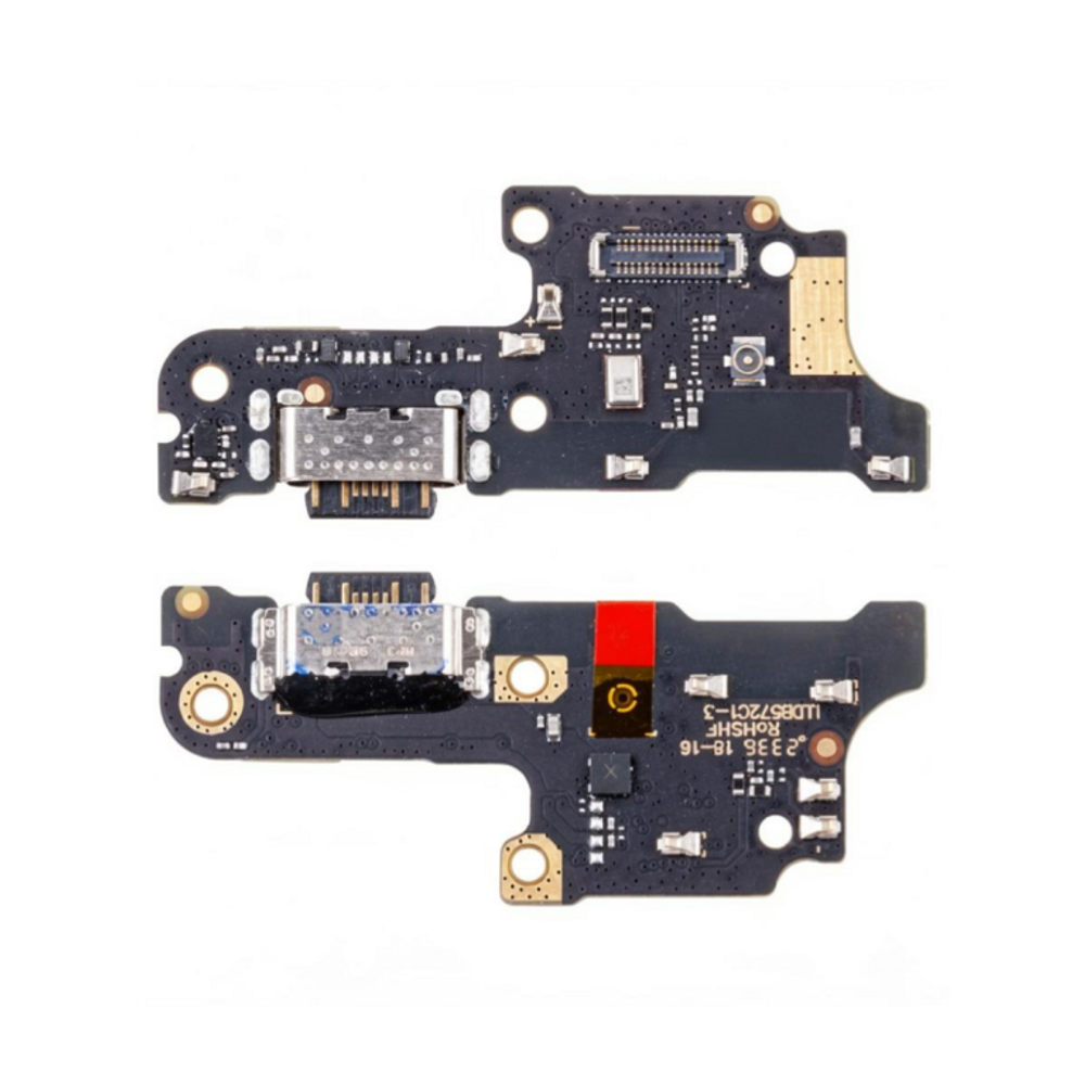 Шлейф для Xiaomi Redmi 13C 4G/Poco C65 (23100RN82L/23108RN04Y/2310FPCA4G) плата на системный разъем/микрофон