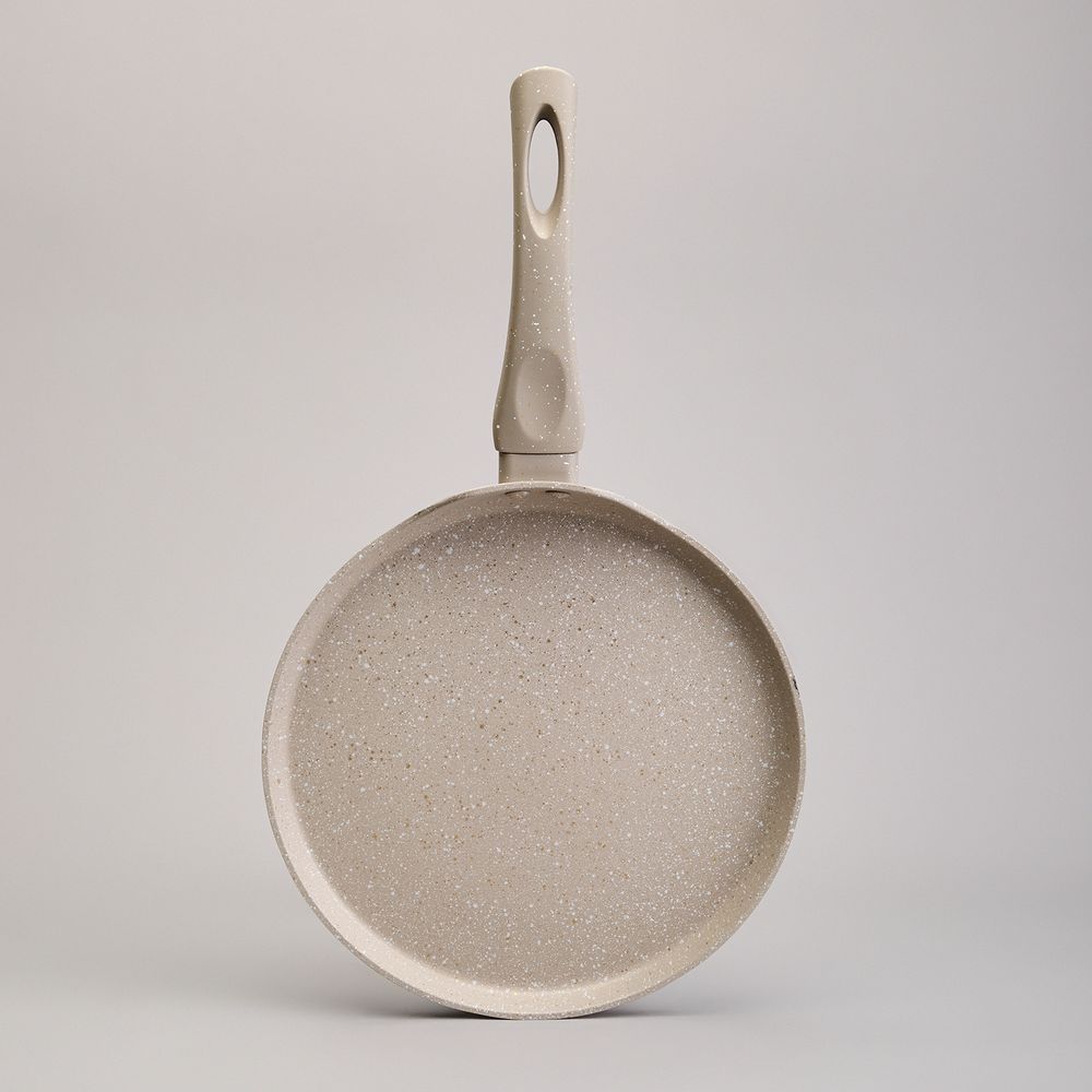 СКОВОРОДА БЛИННАЯ AGNESS С АНТИПРИГАРНЫМ ПОКРЫТИЕМ "LATTE", 24Х2СМ, ИНДУКЦИОННОЕ ДНО