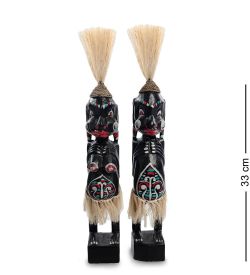 Decor and Gift 22-033 Статуэтка «Асмат» н-р из двух, 33 см