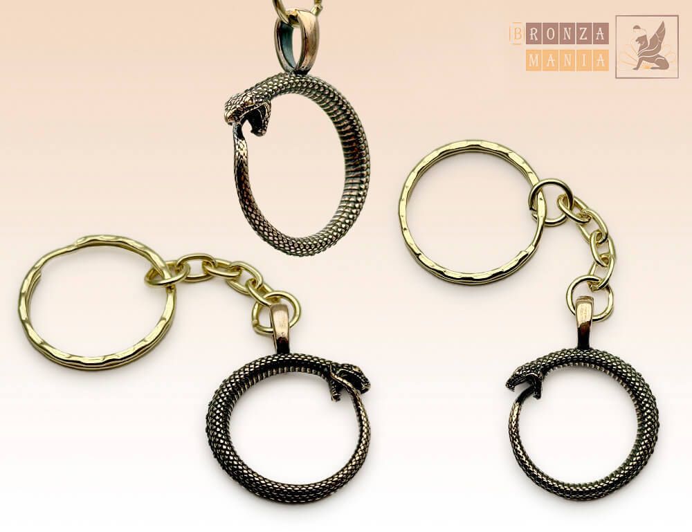 брелок Уроборос