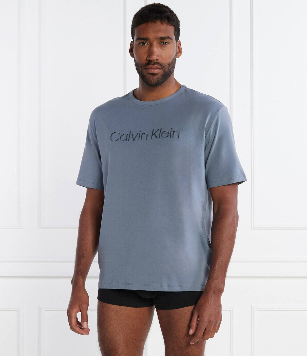 Футболка Calvin Klein Underwear - голубой(000NM2501E)