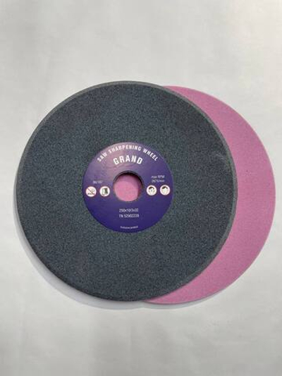 Абразивный заточной круг 250х10/3х32 Grand (сэндвич) для заточки ленточных пил (пилорам)