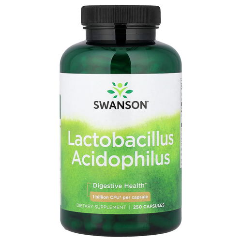 Swanson Vitamins, Лактобактерии ацидофильные, 1 млрд КОЕ, 250 капсул
