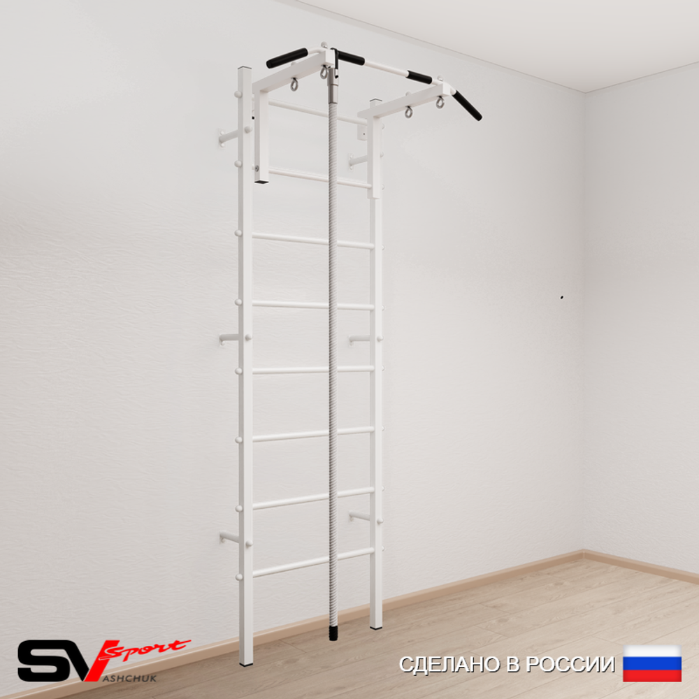 Шведская стенка Sv Sport 509 (Турник стандарт/Канат)