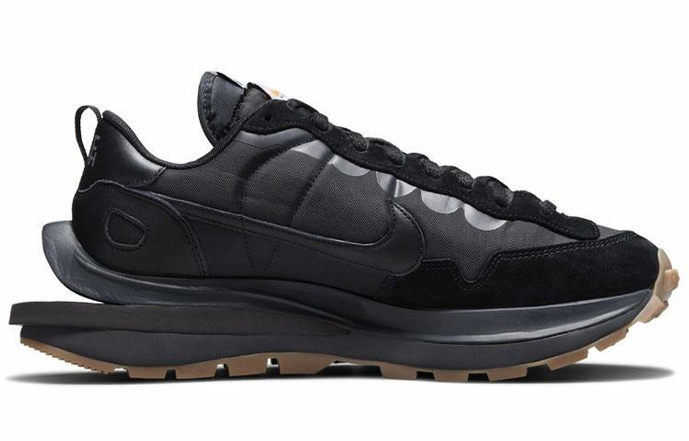 Кроссовки Sacai X Nike Vaporwaffle Black And Gum