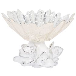 Фруктовница-конфетница Орхидея Лайм Серебро