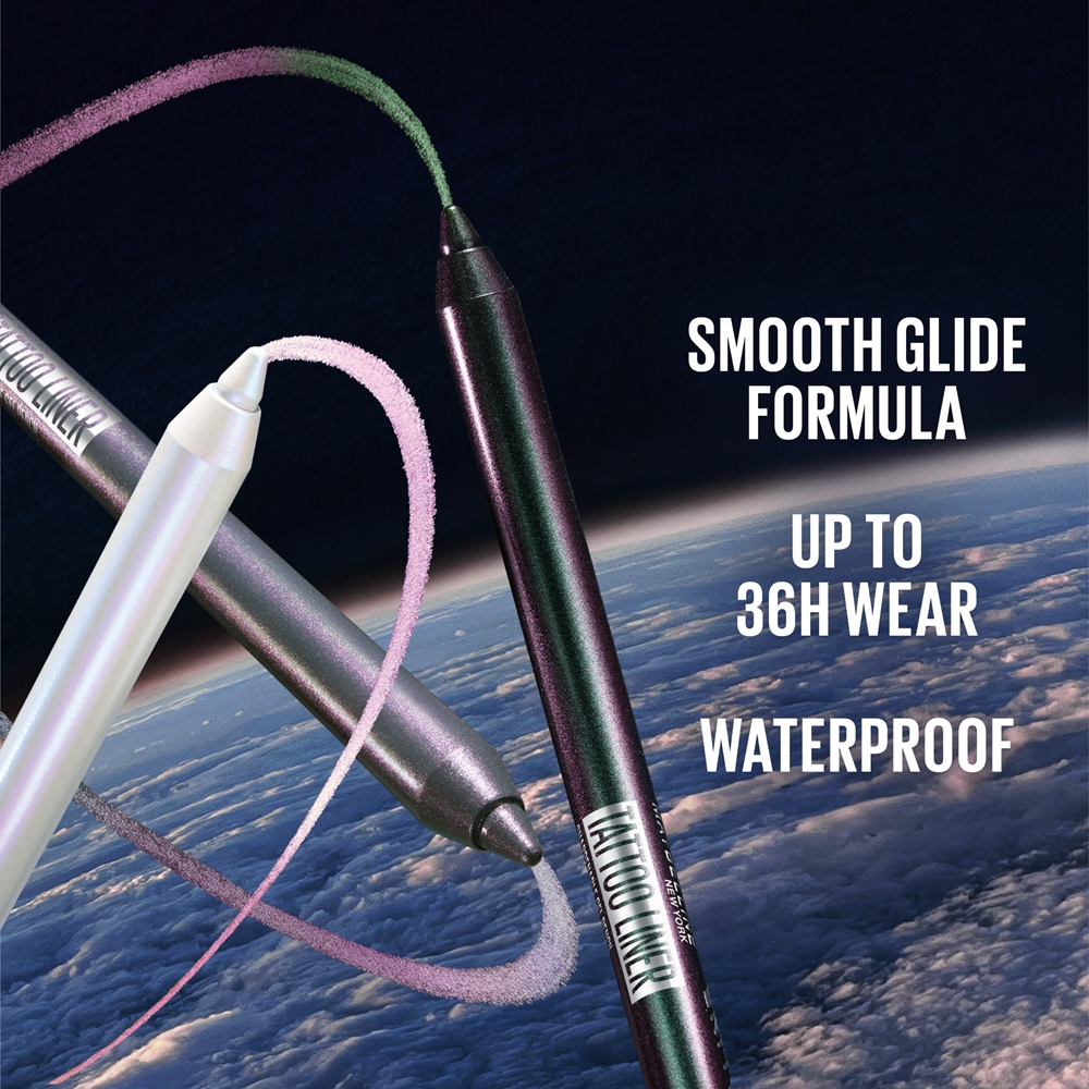 MAYBELLINE NEW YORK Tattoo Liner Gel Pencil - Гелевый карандаш для глаз оттенок 822 Space Graphite, 1 g