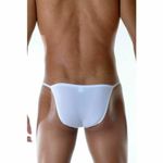 Мужские трусы танга белые Don Moris DM111831