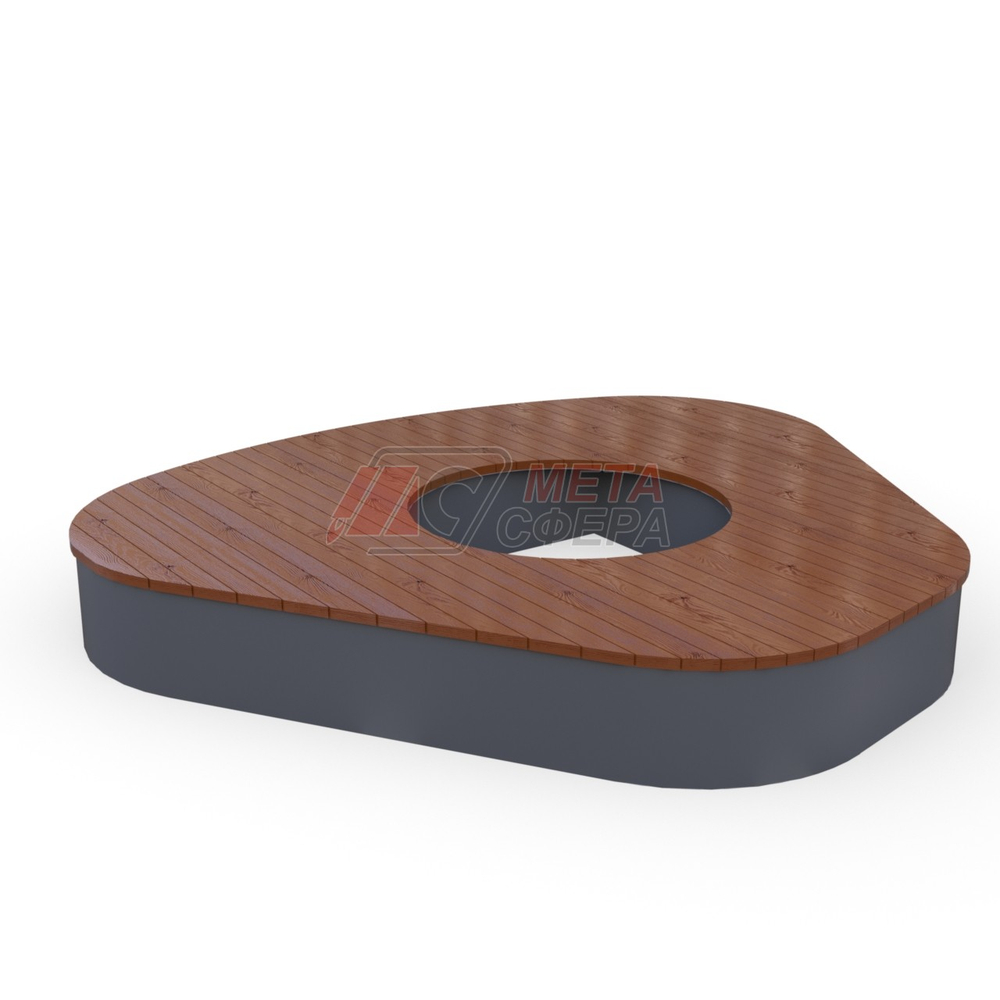 Скамья-клумба Гринпарк