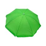 Зонт пляжный СЛЕДОПЫТ прямой, d - 240см, h - 230см, d штока 28/32мм, Oxford 210D, цв. зеленый/6/