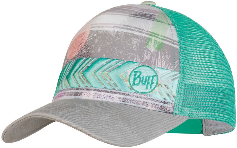 Кепка-бейсболка Buff Trucker Cap Biome Aqua Фото 1