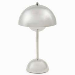 Настольный светильник Mary серебристый