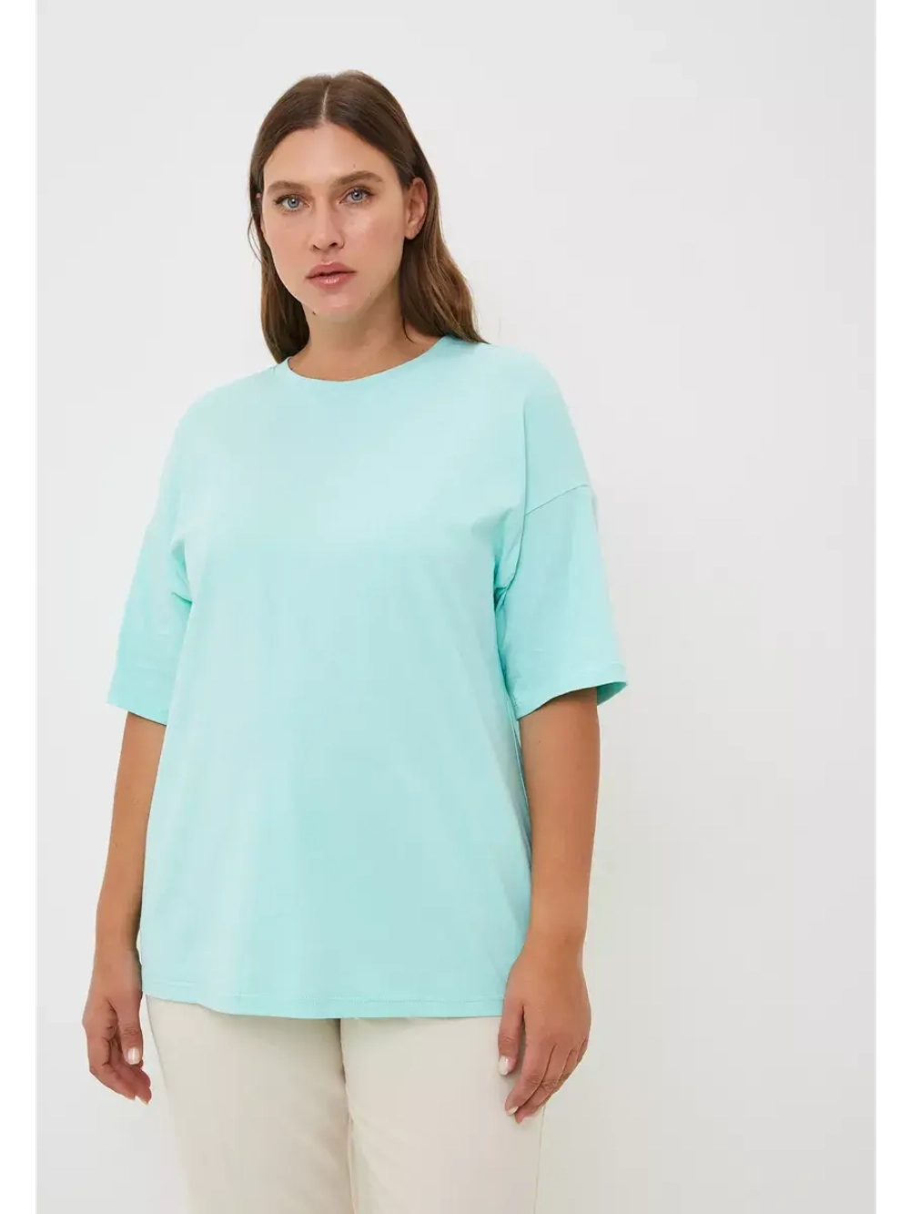 Футболка базовая оверсайз