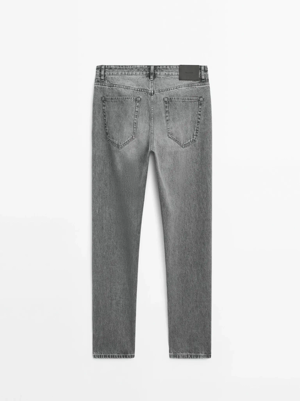 Massimo Dutti Джинсы свободного кроя, серый