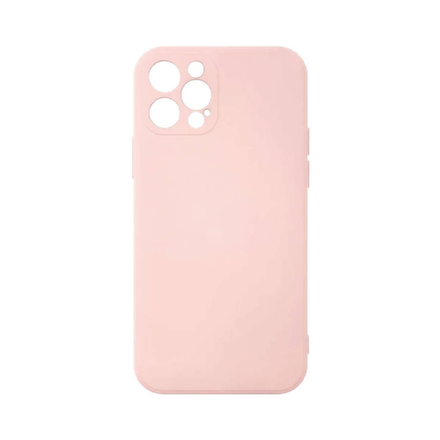 Силиконовый матовый чехол Soft Case для iPhone 15 Pro, розовый