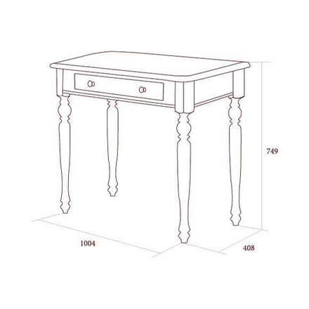 ДЖОКОНДА  Стол туалетный