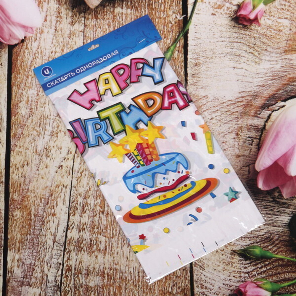 Скатерть «Праздник» 108*180см, пвх