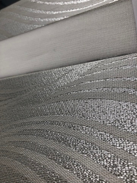 Рулонная штора День-Ночь Мини, ткань DN4620-01, цвет белый