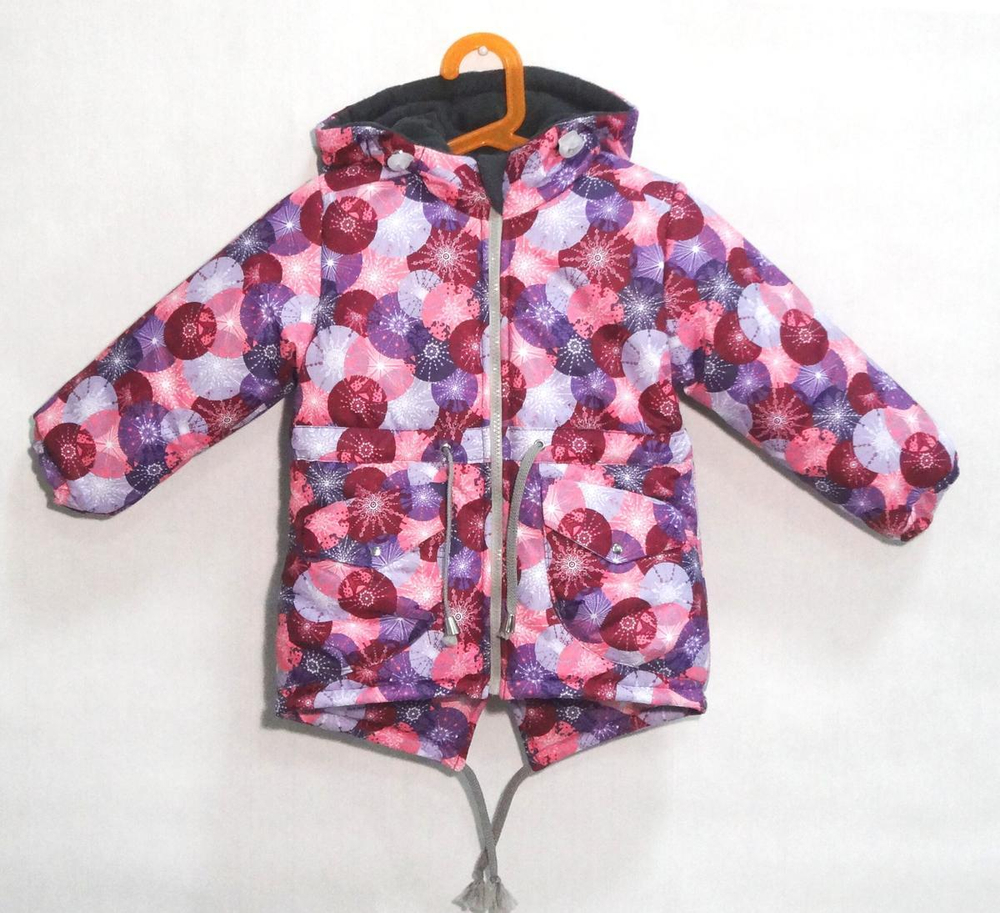 Парка для девочек 110-116 2427-07 (Ириска)