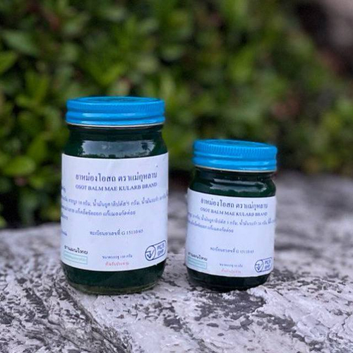 Традиционный зеленый тайский бальзам Korn Herb Osotip