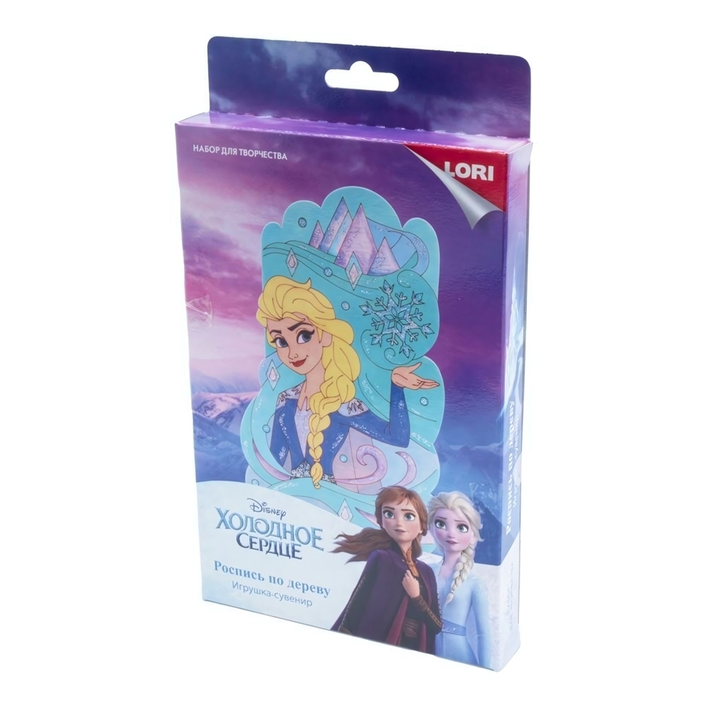 Роспись по дереву Игрушка-сувенир Disney "Эльза" (Lori)