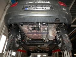 Фаркоп оцинкованный Galia C064A для Citroen C-Elysee 2013-, Peugeot 301 2013-(паспорт и сертификат в комплекте)(без электрики)