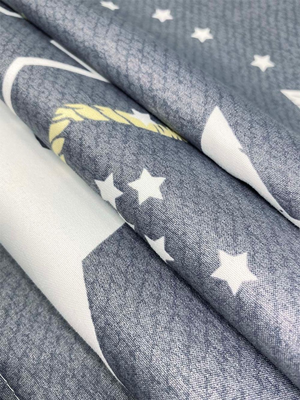 Простынь на резинке полисатин Simple House "Сириус" 180x200 см