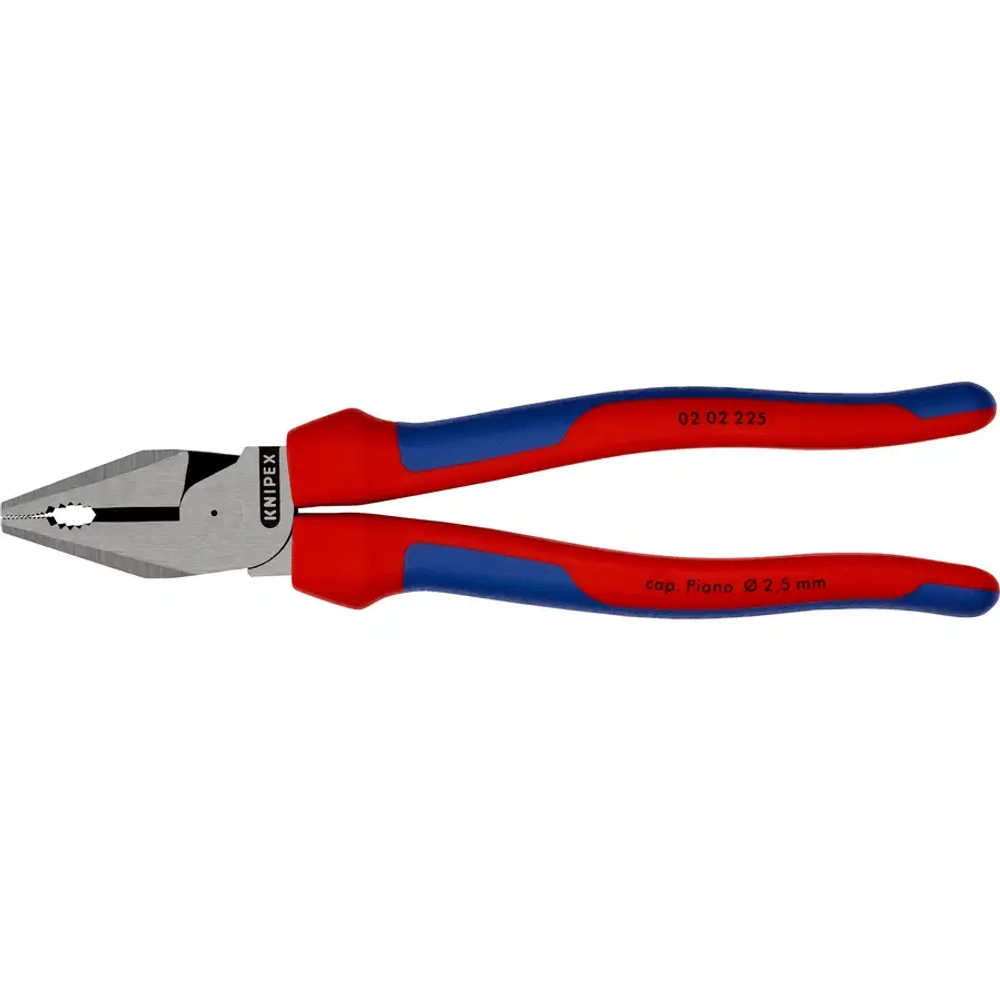Плоскогубцы комбинированные особой мощности черненые 225 мм Knipex 02 02 225 SB