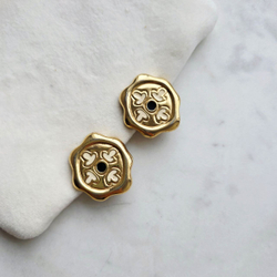 Клипсы Givenchy круглые