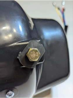 - - Фара для мотоцикла круглая (мопед Альфа, Дельта)