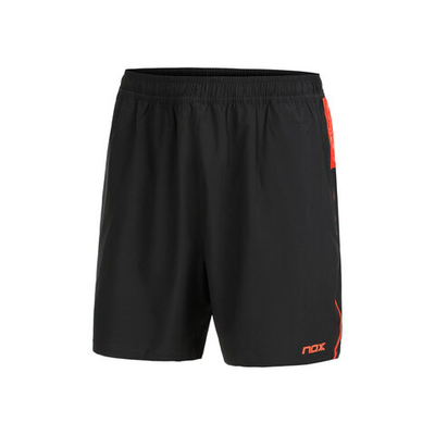Мужские теннисные шорты NOX Team Shorts Men - Black, Orange