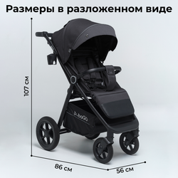 Прогулочная коляска BubaGO Bass