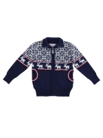 Кофта вязаная на молнии "Нордик"